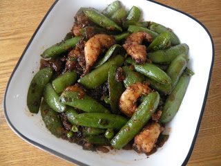 Sugar Snap Peas & Shrimp Stir Fry