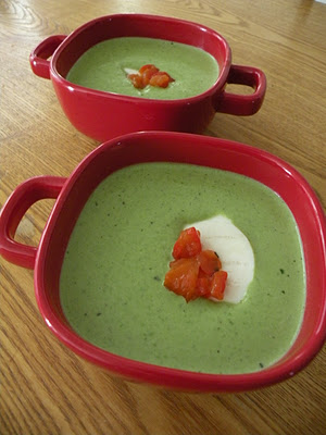 Pea & Basil Soup