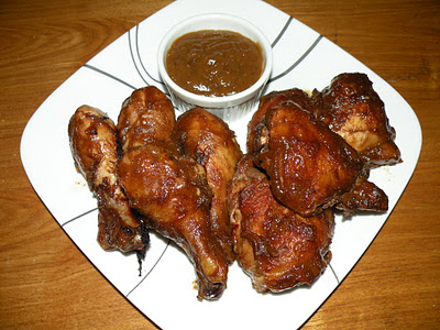 Chicken with Mango & Tamarind BBQ Sauce