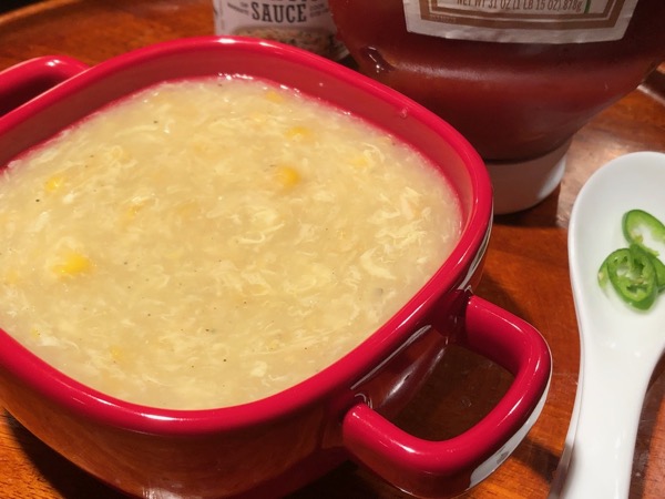Sweet Corn Chicken Soup
