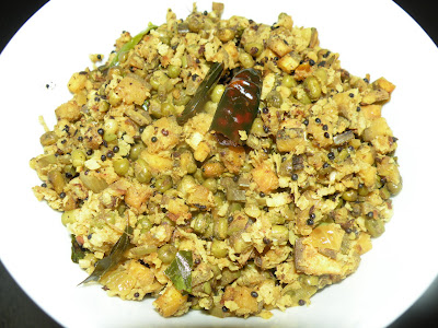 Pachakkaya Thoran ( Raw Plantain )