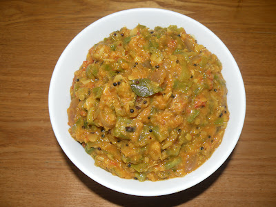Ridge Gourd Dal Curry