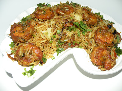 Shrimp Biryani