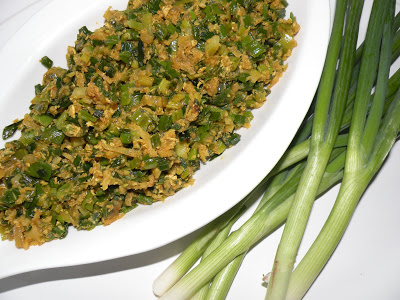 Spring Onion Thoran