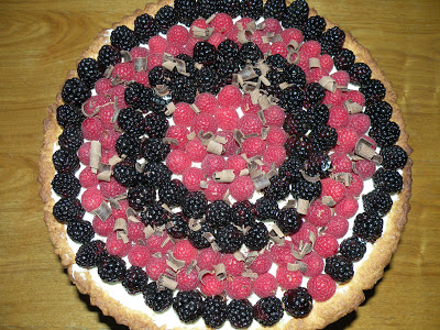 Berry Tart with Mascarpone Cream