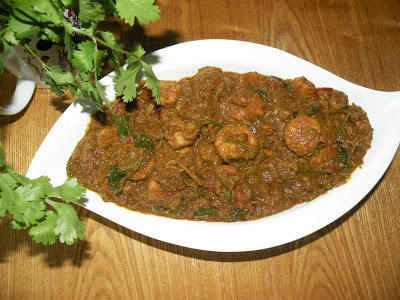 Chettinad Shrimp Curry