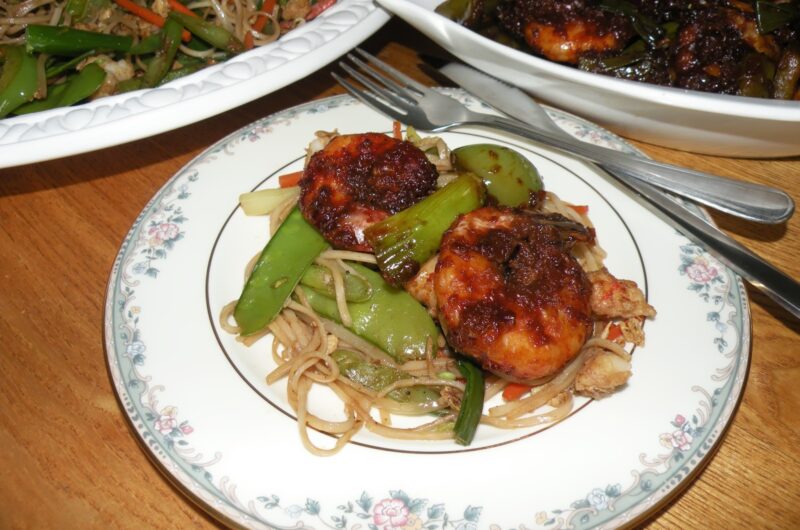Chilli Prawns Chinese Style