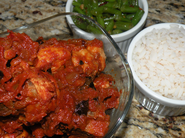 Spicy Tomato Chicken Curry