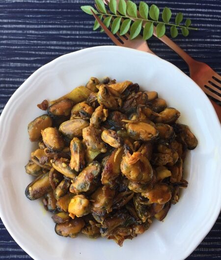 Kallumakkaya Fry / Kerala Style Mussels Fry