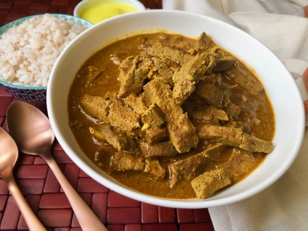 Beef Liver Paalu Curry